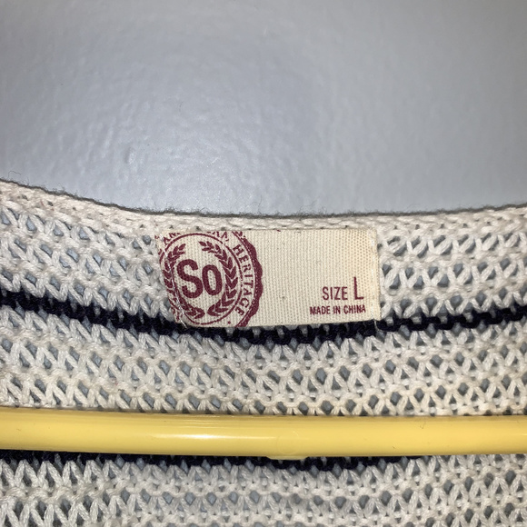 Striped Lounge Sweater - Picture 3 of 3